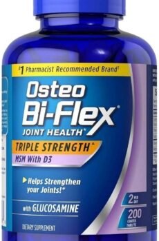 Osteo Bi-Flex Triple Strength Joint Support Tablets – 200 Count (Bundle of 10 Products)