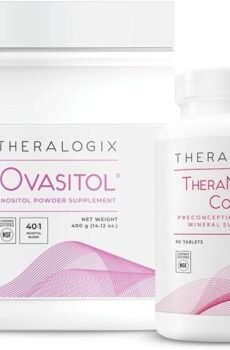 Theralogix Ovasitol + TheraNatal Core Fertility Support Bundle (2-Pack) Bundle of 3 Products